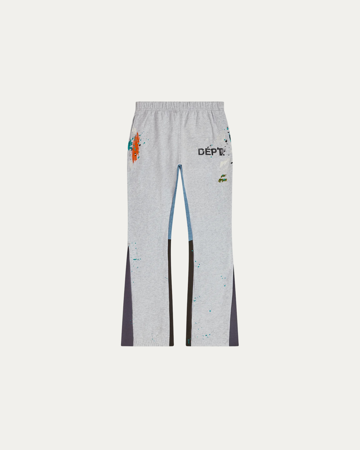 GD DEPT LOGO PAINTED SWEATPANT FLARE